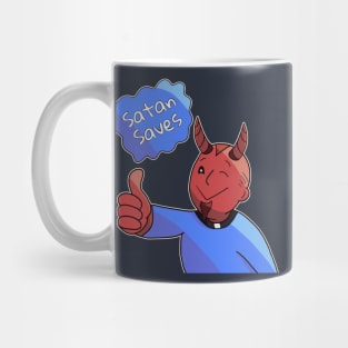 Satan Saves Mug